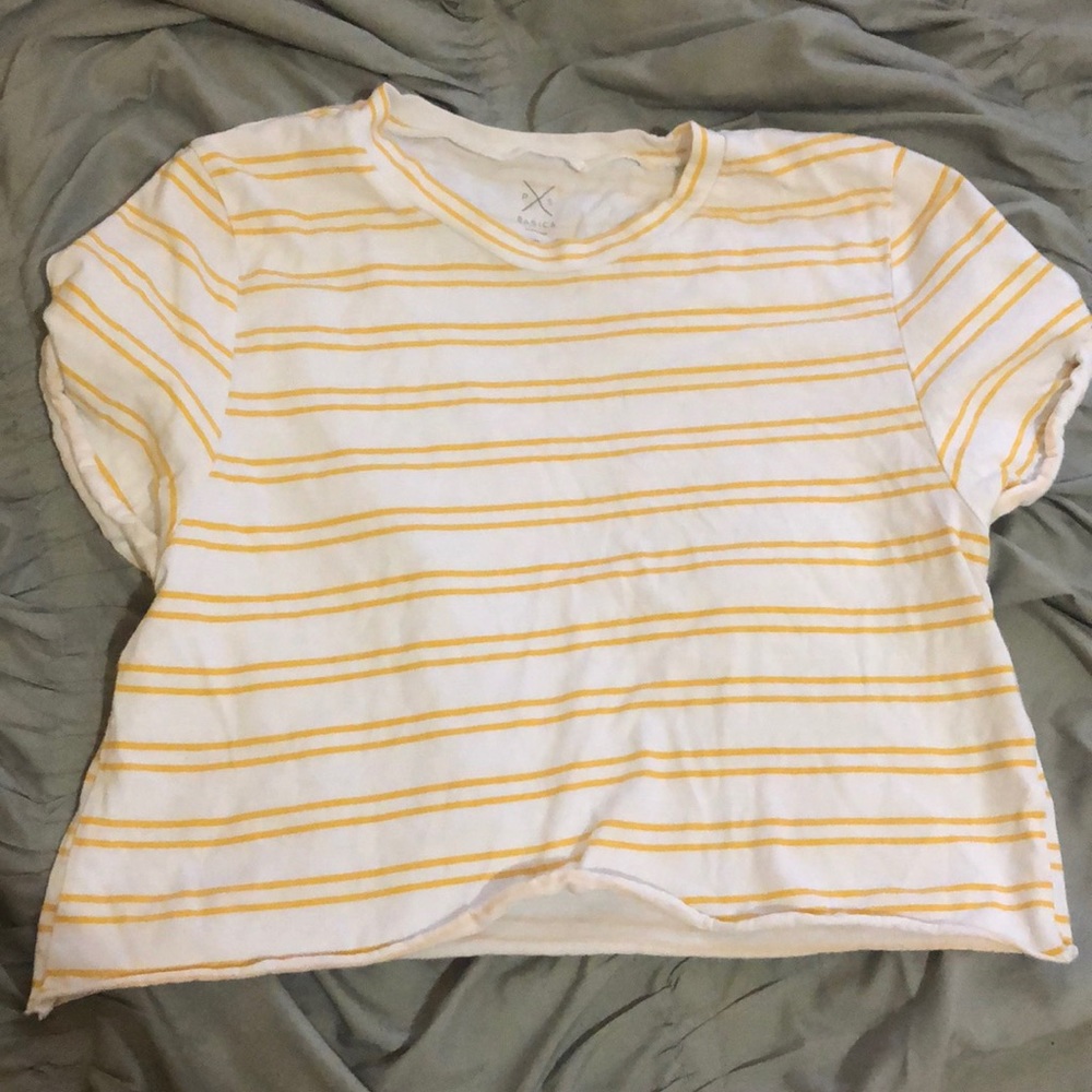 Stripped pacsun crop top